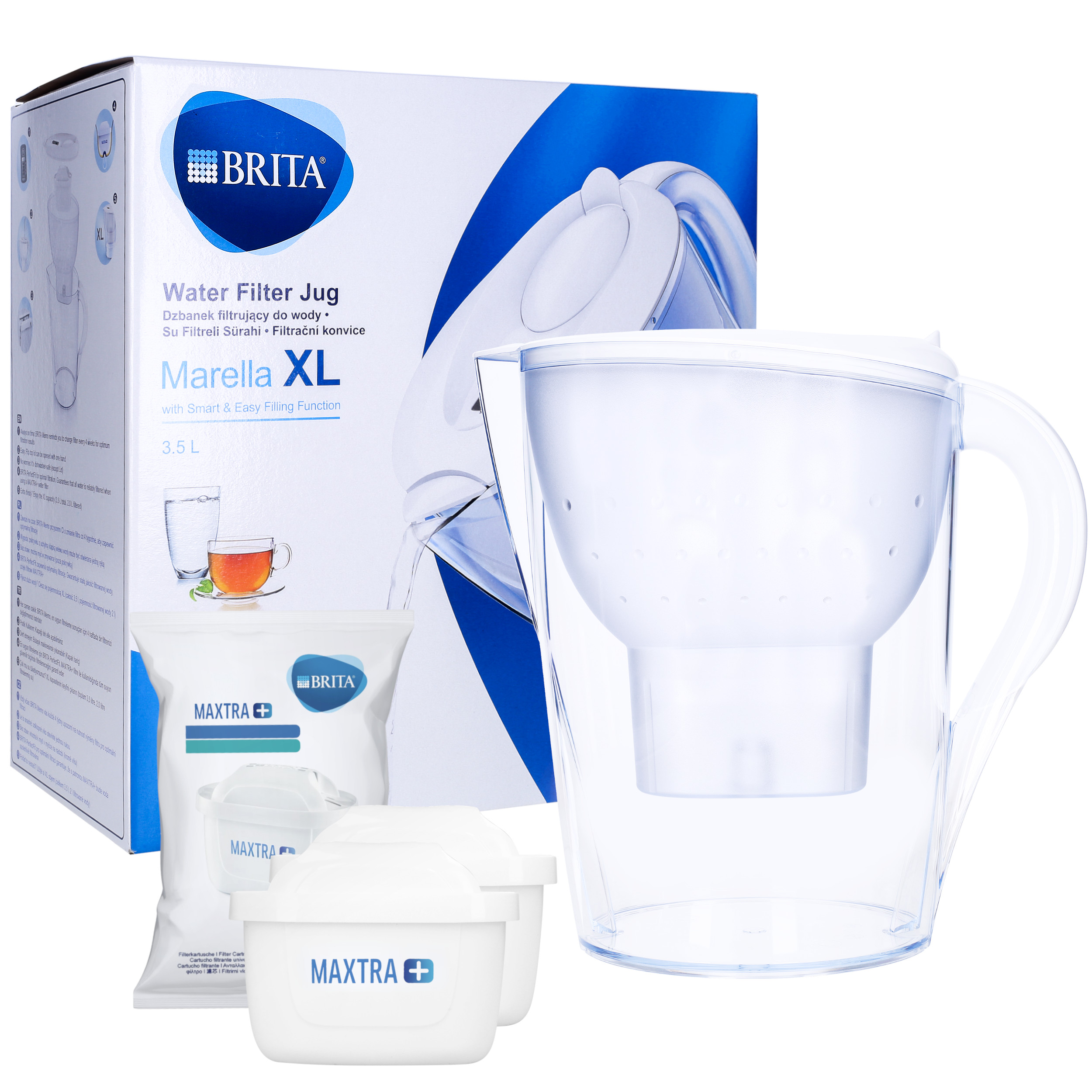 

Dzbanek Brita Marella XL 3.5L 2 filtry Maxtra