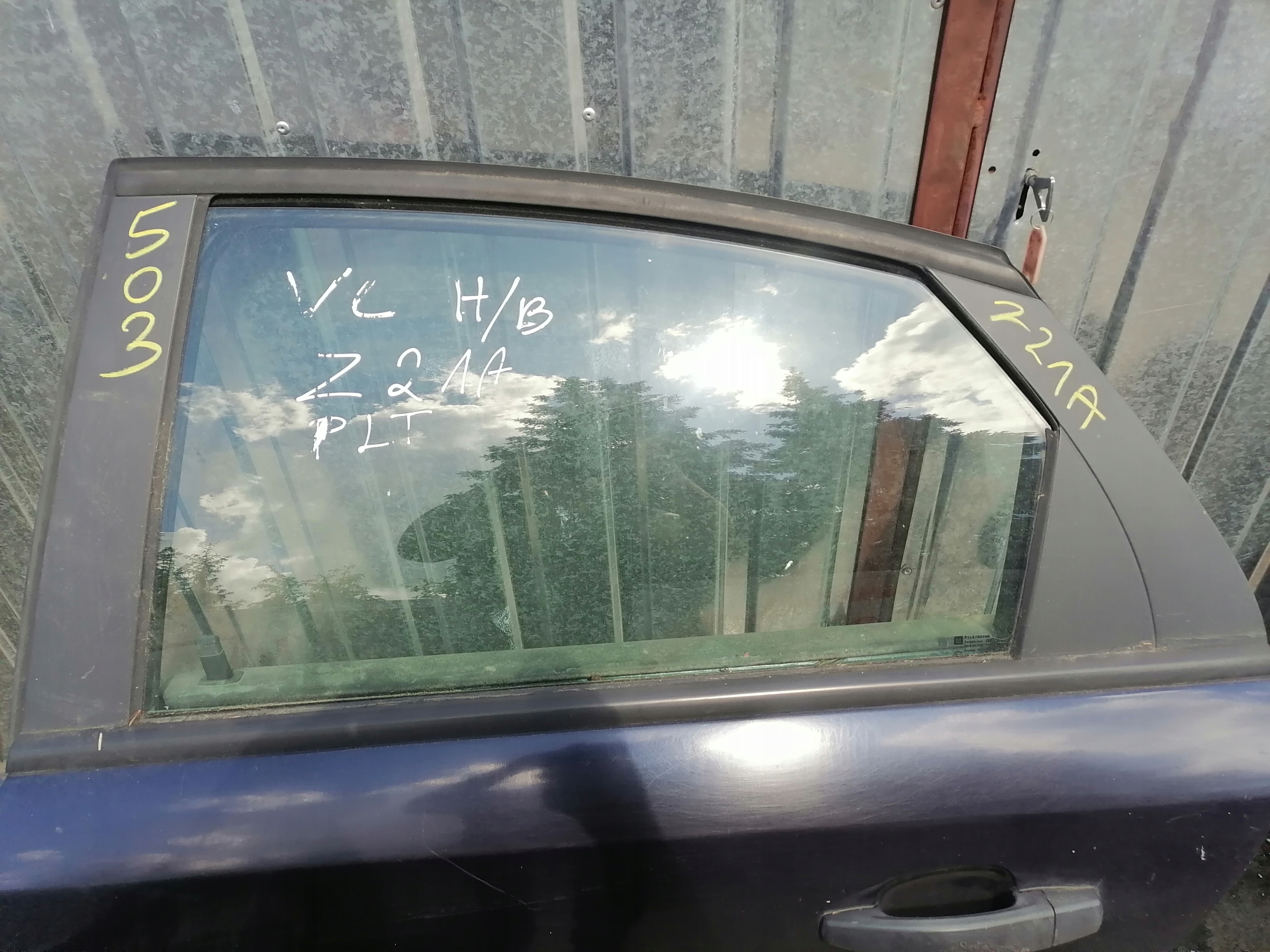 tür links heck OPEL VECTRA C HB Z21A