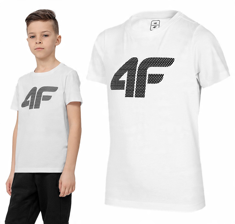 

4F T-shirt Chłopięcy Koszulka Sportowa Dziecięca