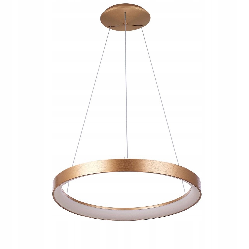 Okrúhla závesná lampa s krúžkom do obývacej izby Led 48W Vico Italux