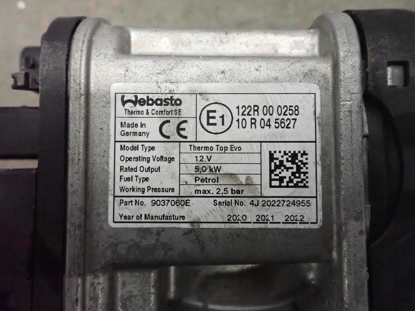 Webasto webasto VW SEAT SKODA AUDI 3Q0815005AH
