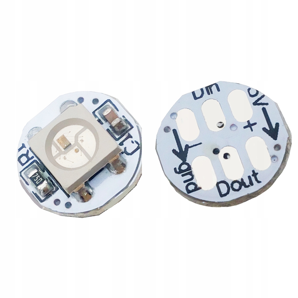 

Dioda WS2812B 5050 Rgb Biały Pcb NeoPixel Arduino