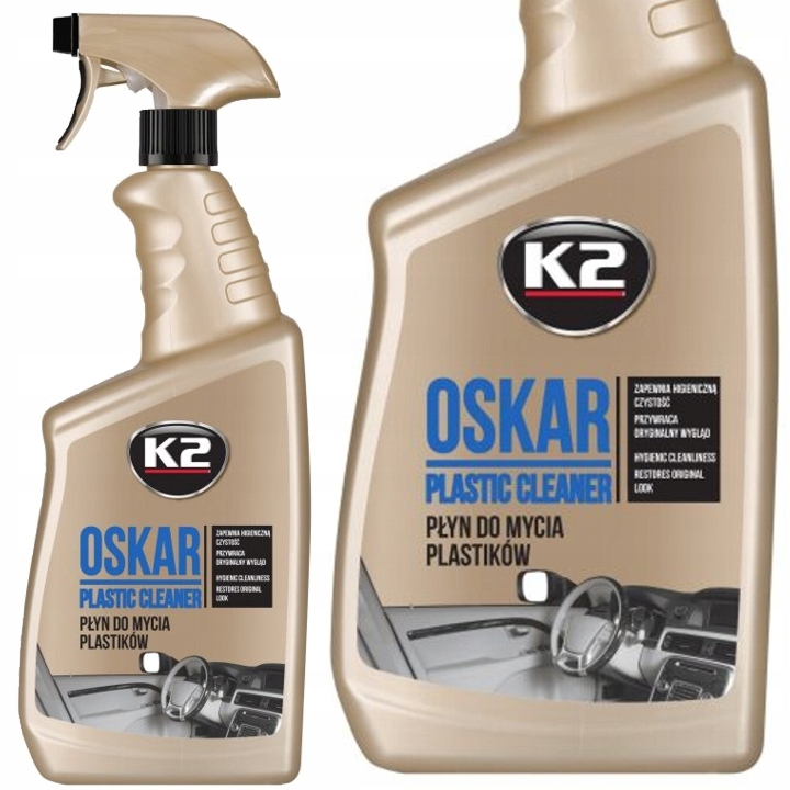 K2 Oskar Plastic czyszczenie plastików gumy 770ml