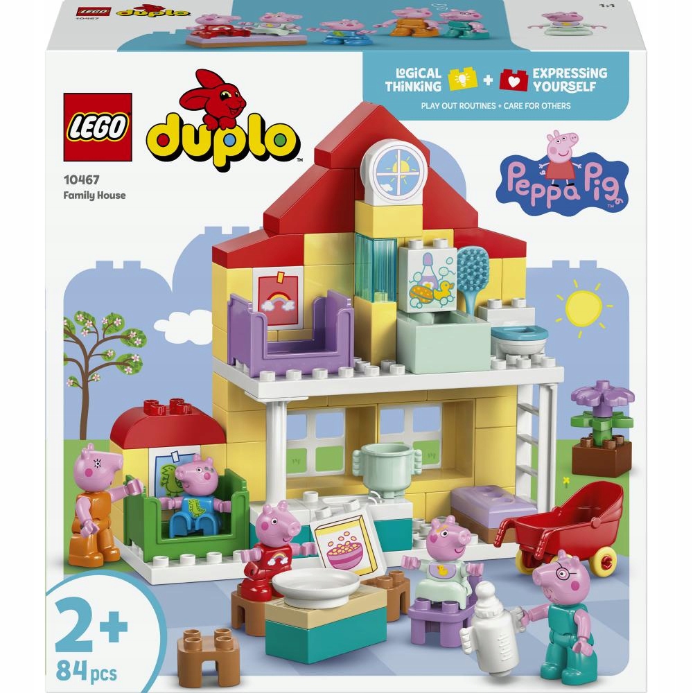* Lego Duplo prasátko Pepa Rodinný dům 10467