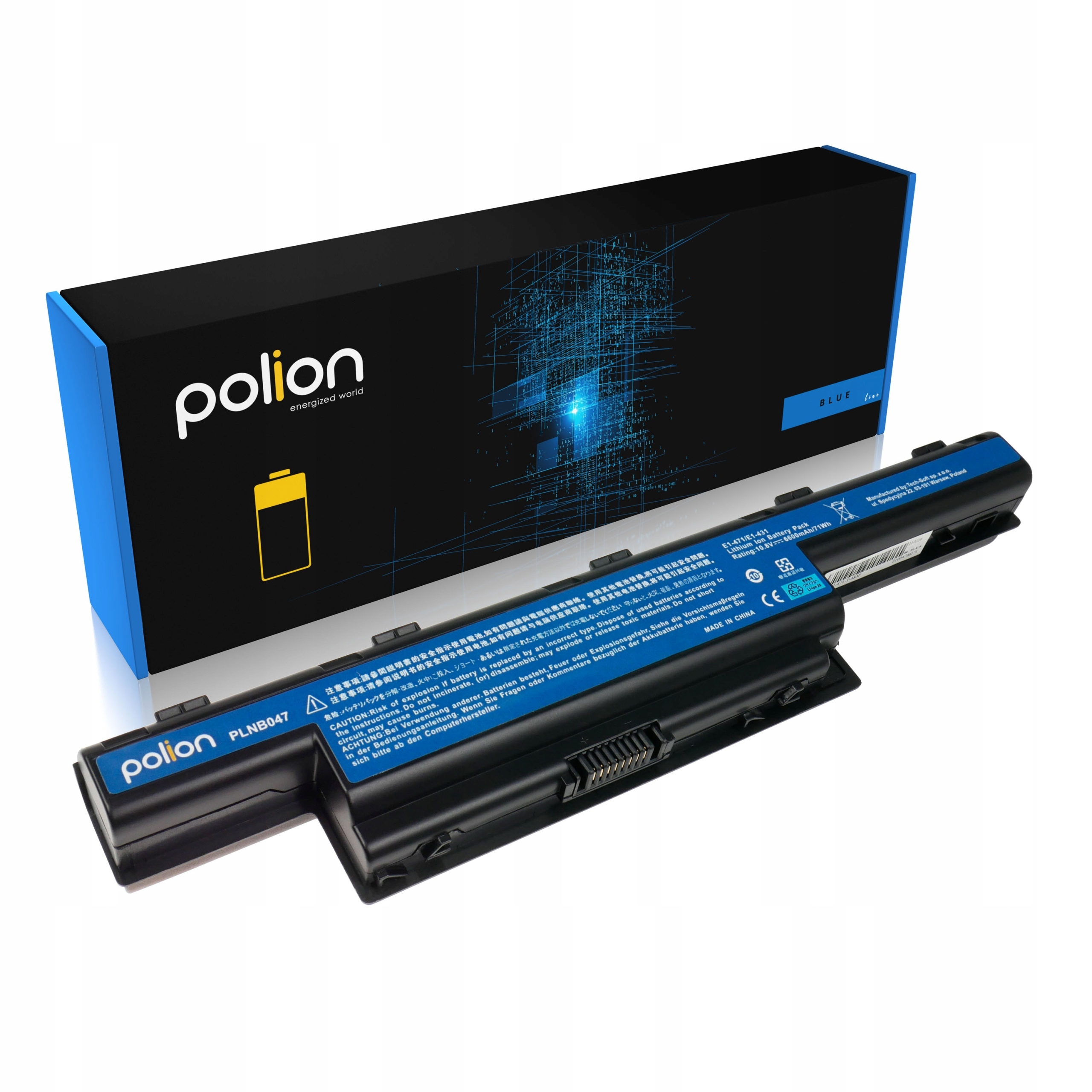

Bateria 6600mAh do laptopa Acer Aspire 5755G 5755Z