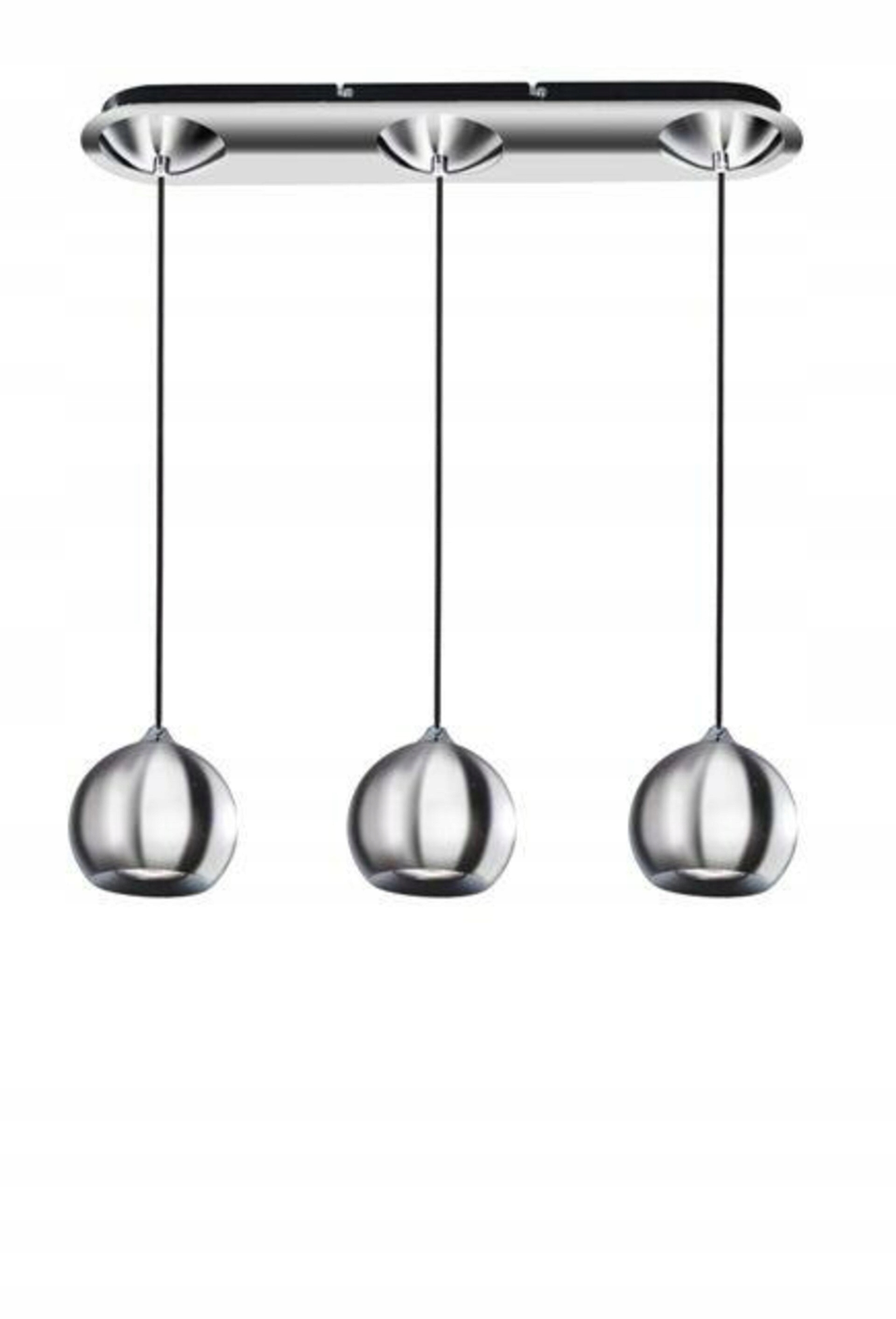 AZzardo Gulia závesné svietidlo 3x GU10 50W bez zdroja 57cm IP20, chrómové