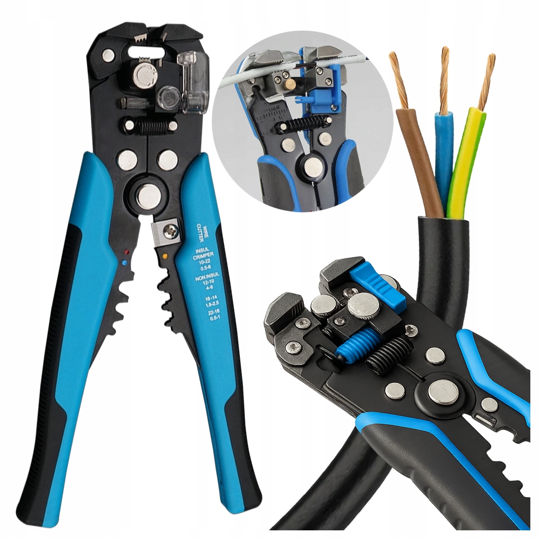 Ściągacz izolacji MTA ściągacz izolacji 5 w 1 0,05 mm² - 10 mm²