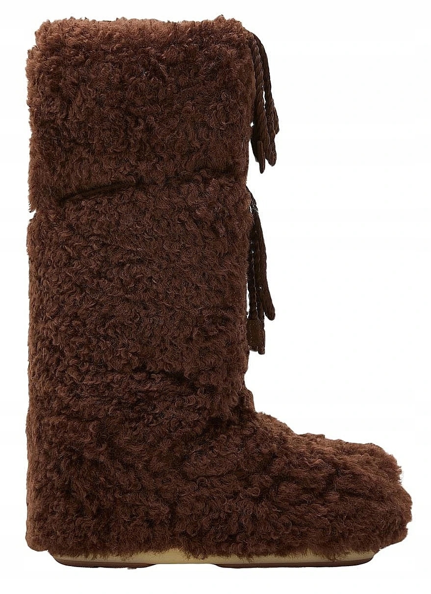 buty Moon Boot Icon Curly Extra Dark Brown