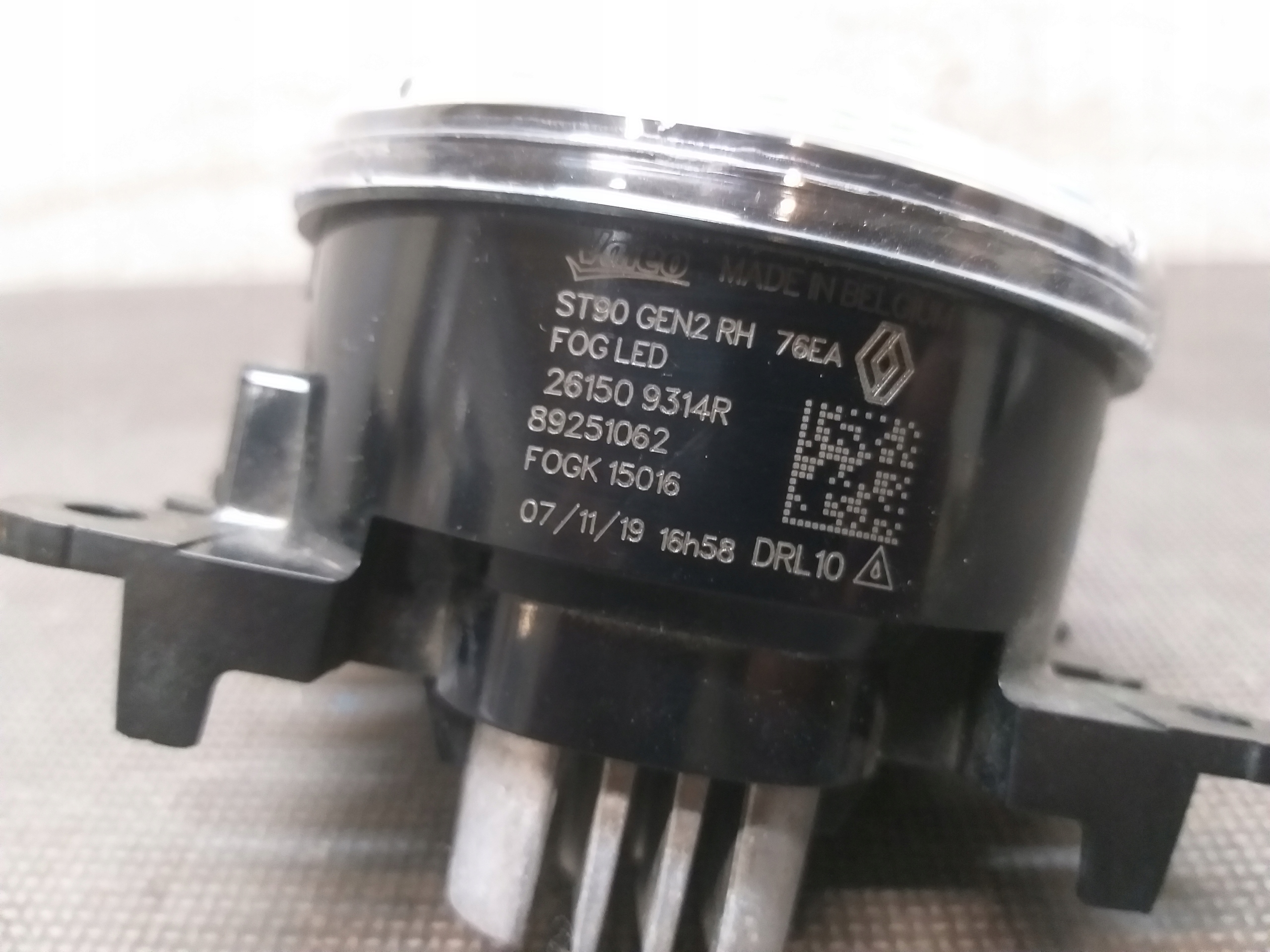езды днем led renault oe 261509314R