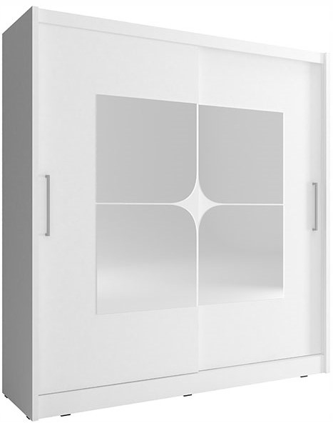 Szafa przesuwna 180 z lustrem 3 kolory MAJA VII Informacje dodatkowe szafa z lustrem