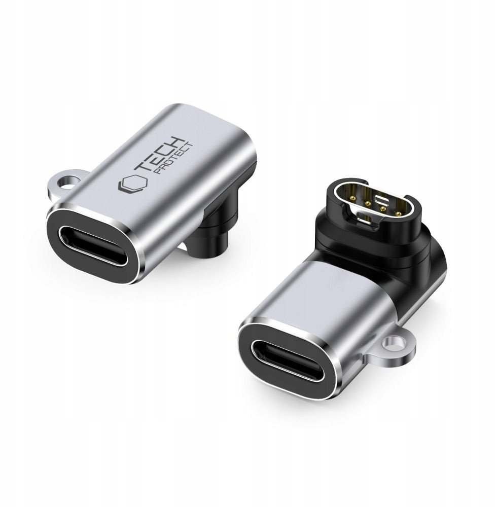 Tech-Protect Tech-protect Ultraboost Adapter Type-c To Garmin Watch Grey