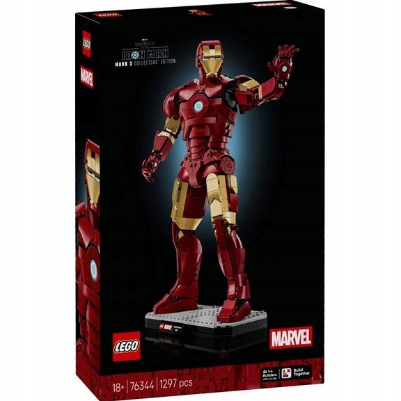 Lego Marvel Heroes Iron Man Mark 3 – sběratelská edice 76344