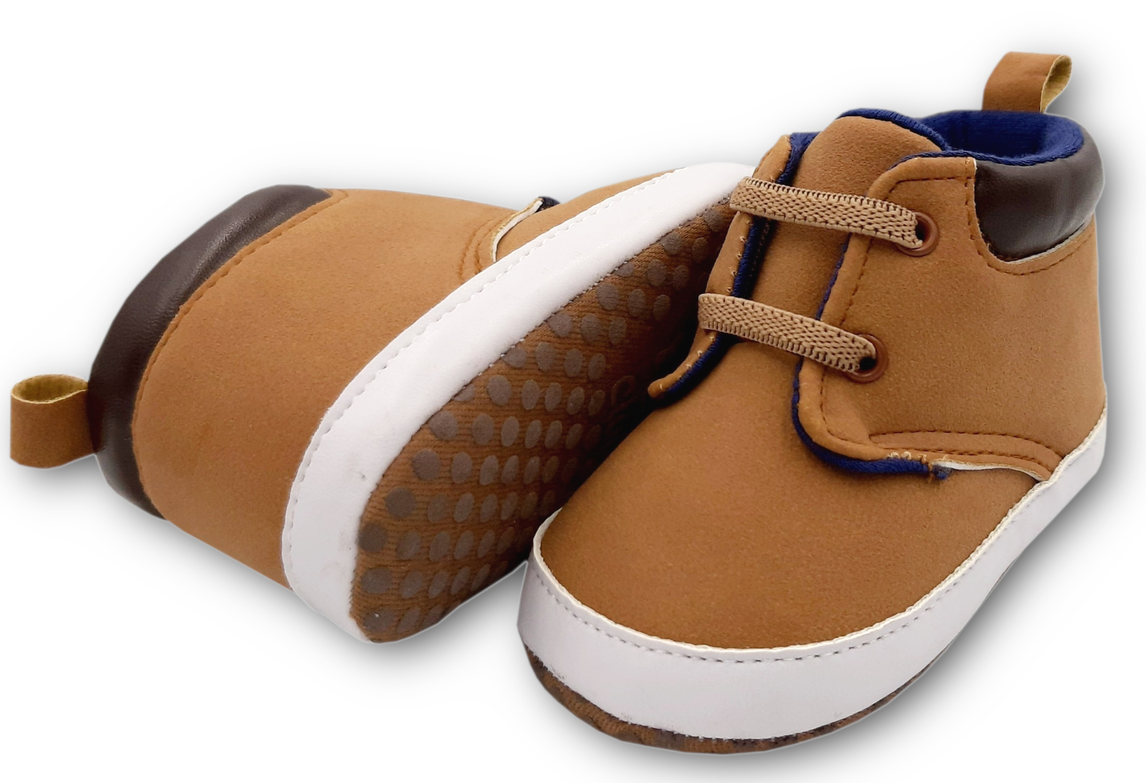 BUTY DLA NIEMOWLĄT BUCIKI NIEMOWLĘCE NIECHODKI PAPUCIE KAPCIE roz. 18 0-6mc Bohater brak