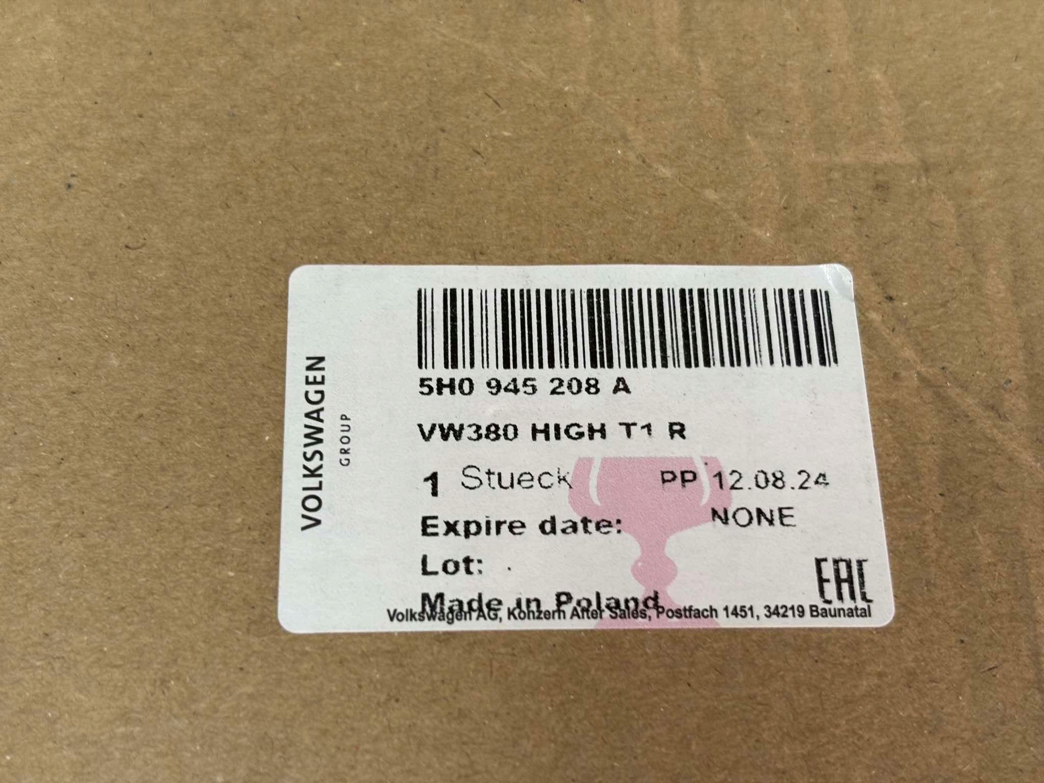 light right rear part LED VW GOLF VIII IQ LIGHT 5H0945208