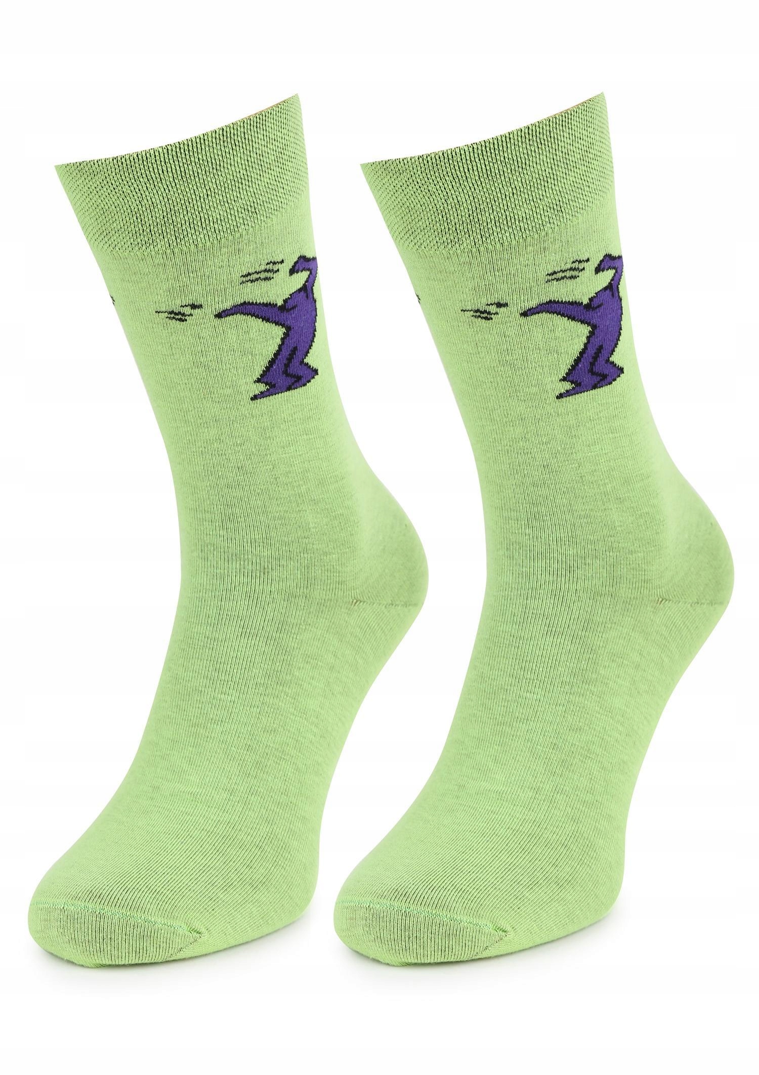 

Skarpetki męskie Mr. Marilyn z motywem green