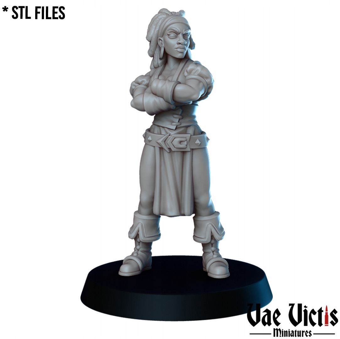 Woman pirate #2 - x1 - 3dmonkeypl