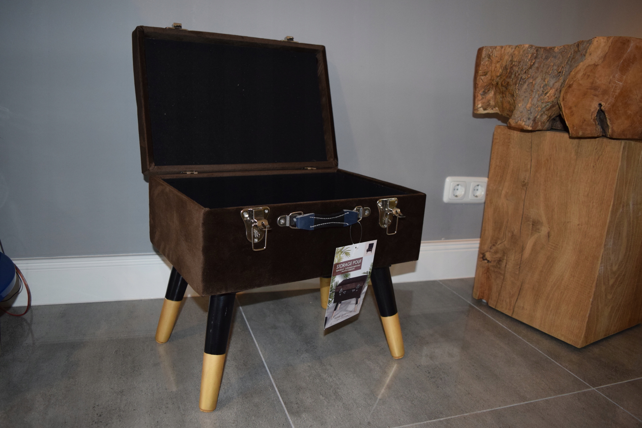 Hoker Pufa skrzynia schowek Kolekcja modern