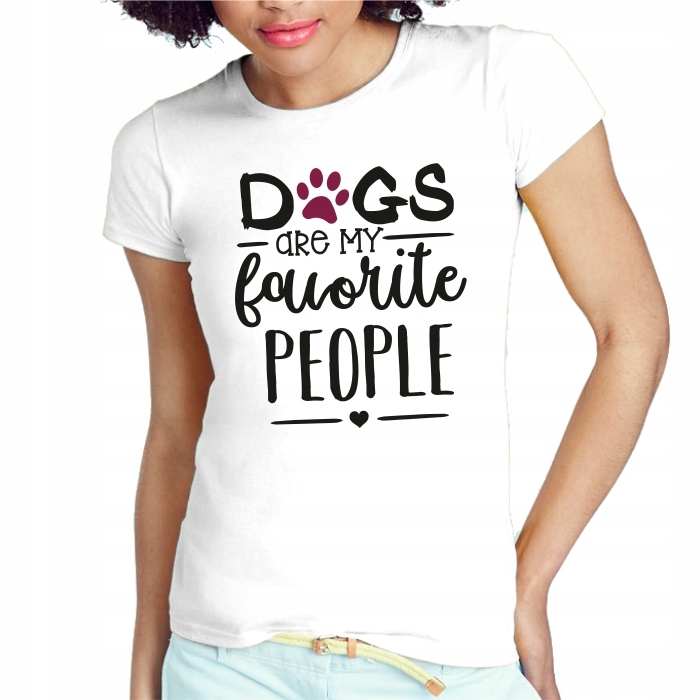

Śmieszna Koszulka Damska Z Psem Tshirt Na Prezent