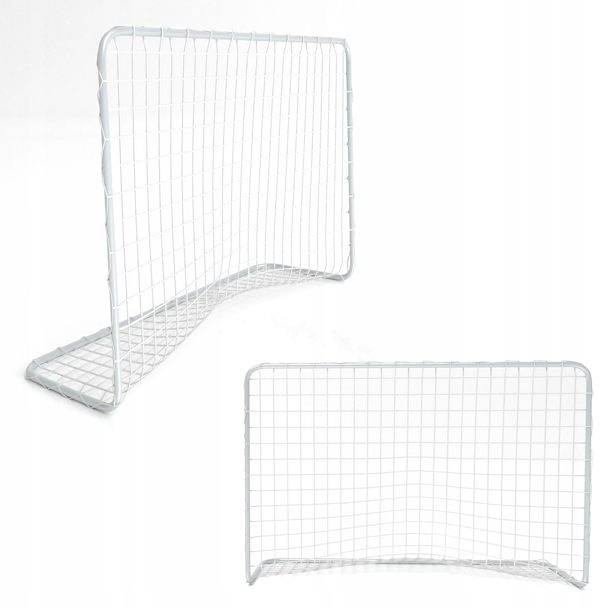 BRAMKA PIŁKARSKA TRENINGOWA PRZENOŚNA Z SIATKĄ STALOWY STELAŻ 182 cm NILS