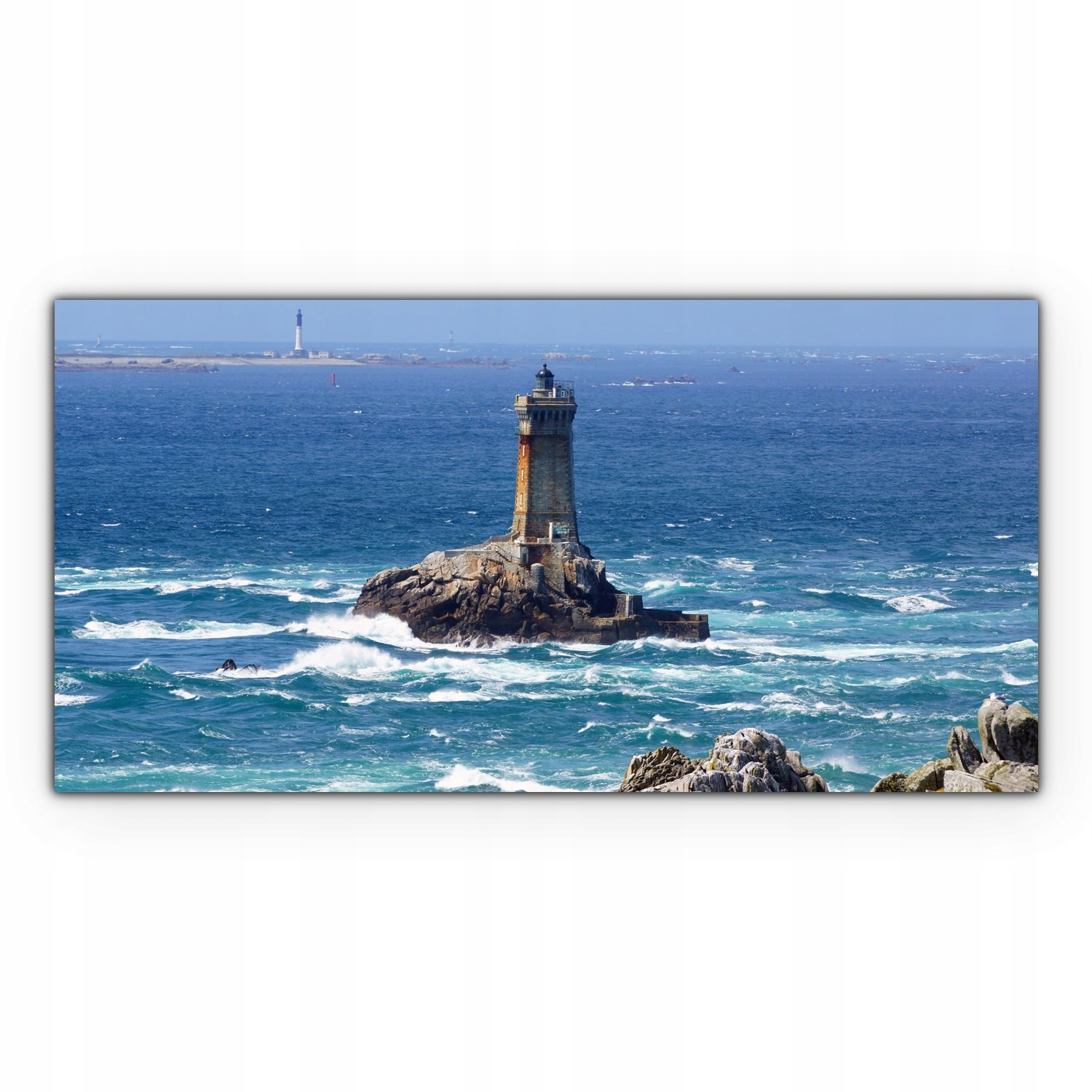 

foto-obraz na płótnie 100x50 Latarnia Morska Morze