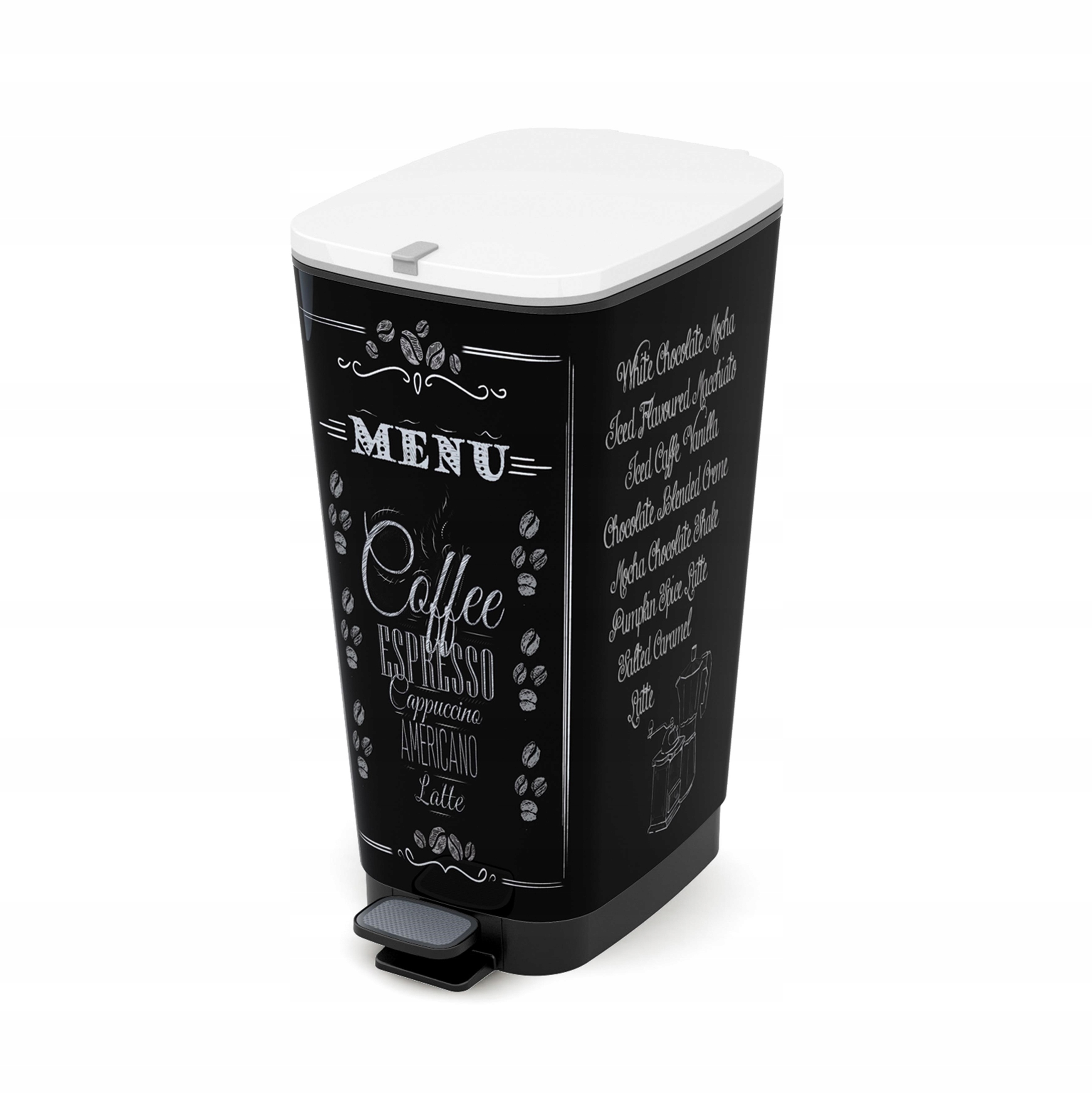 Levně Kis Koš Chic Bin 50 l Coffee Menu