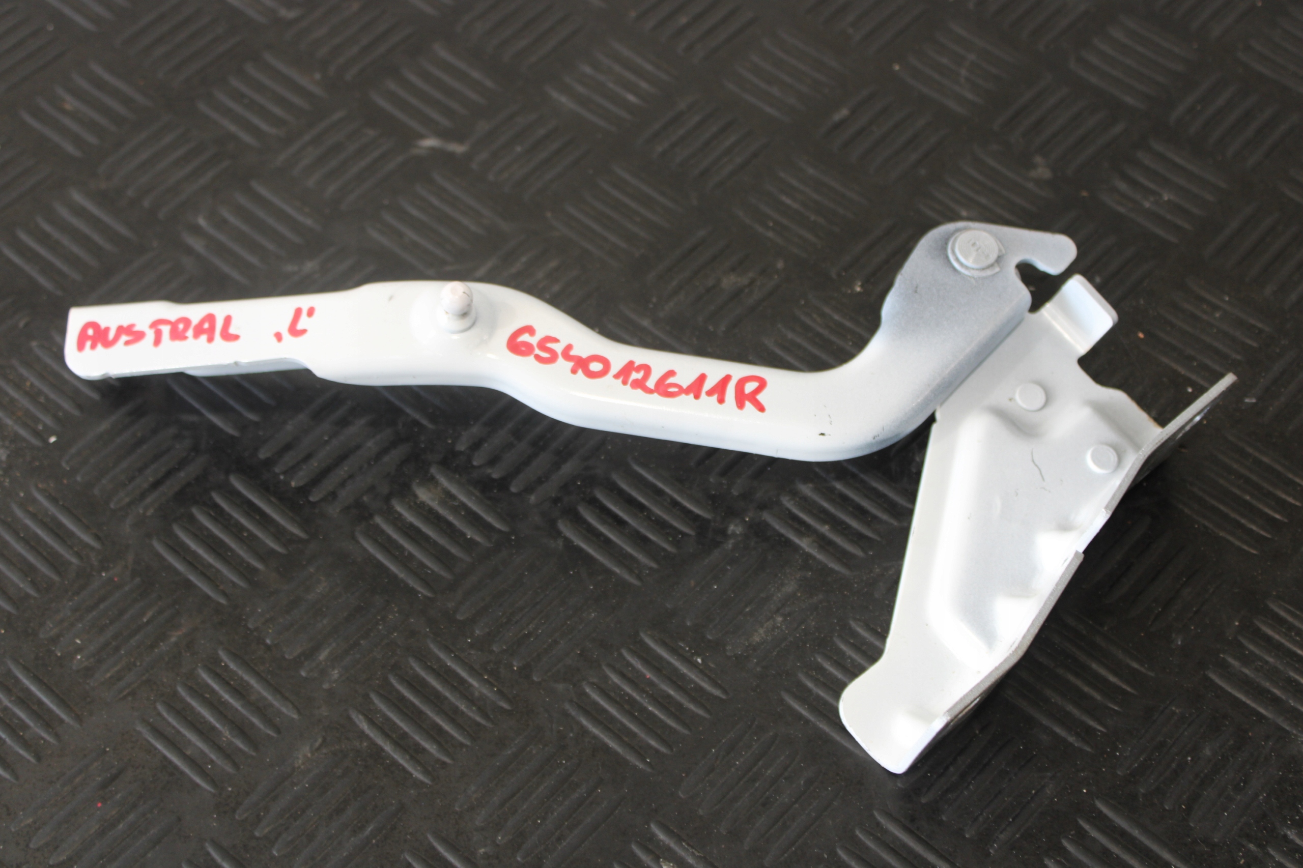 hinge bonnets left RENAULT AUSTRAL 654012611R
