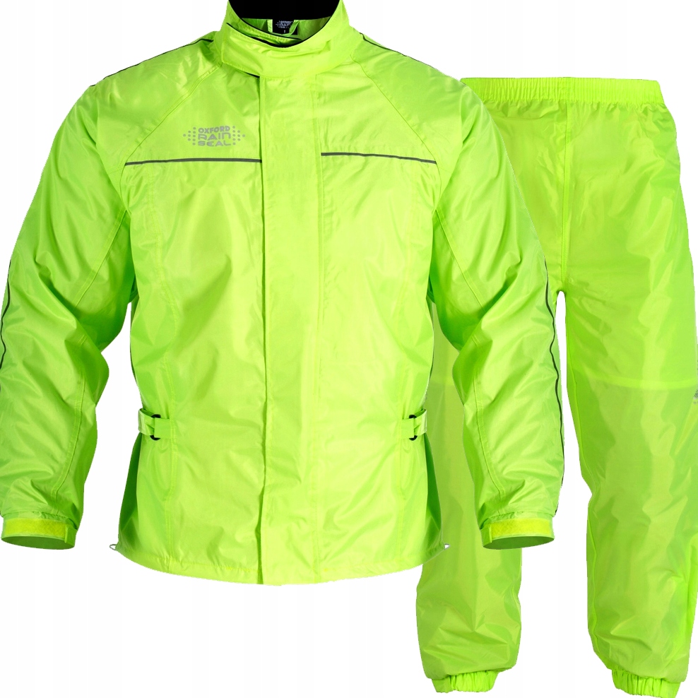FLUO MOTOCYKLOWY KOMBINEZON PRZECIWDESZCZOWY XXL