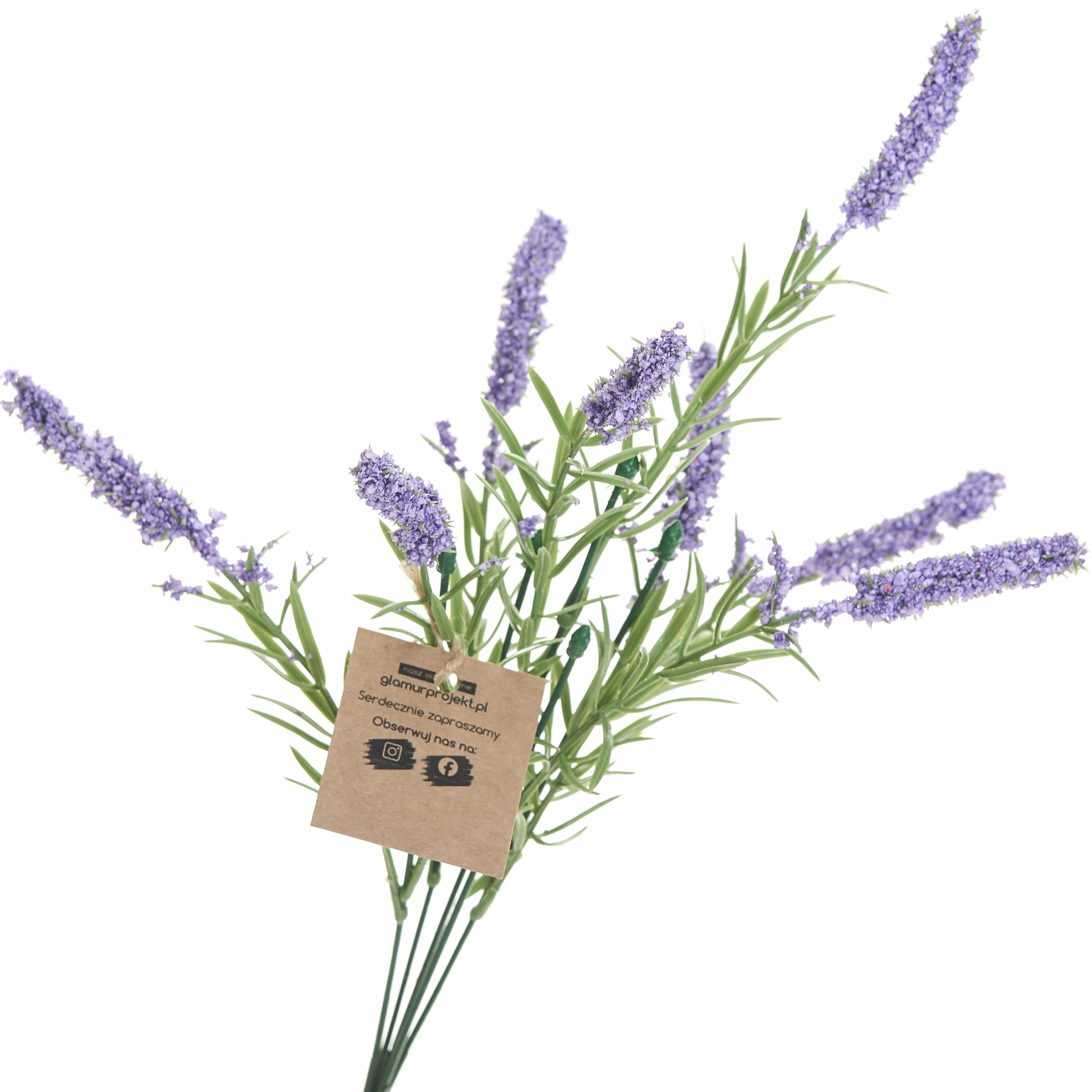 BUKIET GAŁĄZEK WRZOS LAWENDA GAŁĄZKA OZDOBNA