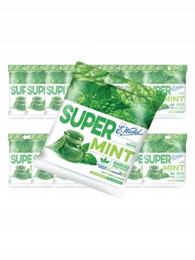 Levně E.Wedel Bonbóny Mint mátové E.Wedel 1,44 kg (16 x 90 g)