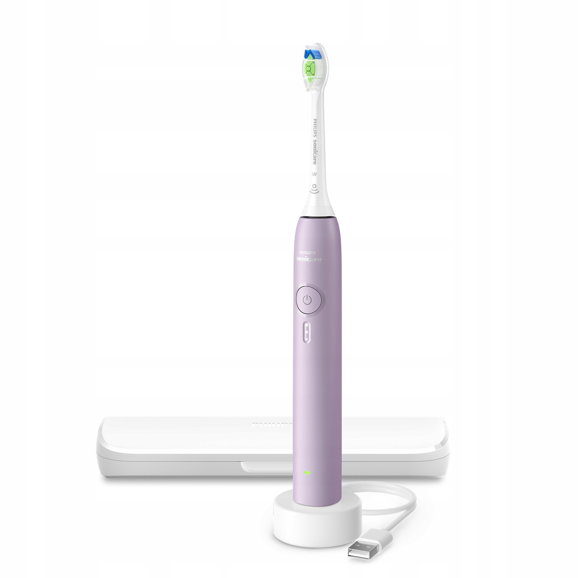 Philips Sonicare 3100 szczoteczka soniczna liliowa etui podróżne HX4033/27