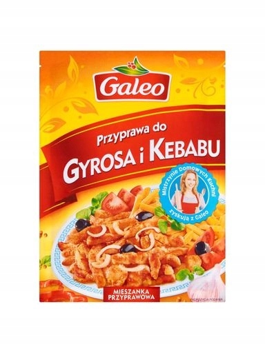 Levně 17 x Galeo Koření na gyros a kebab 20 g