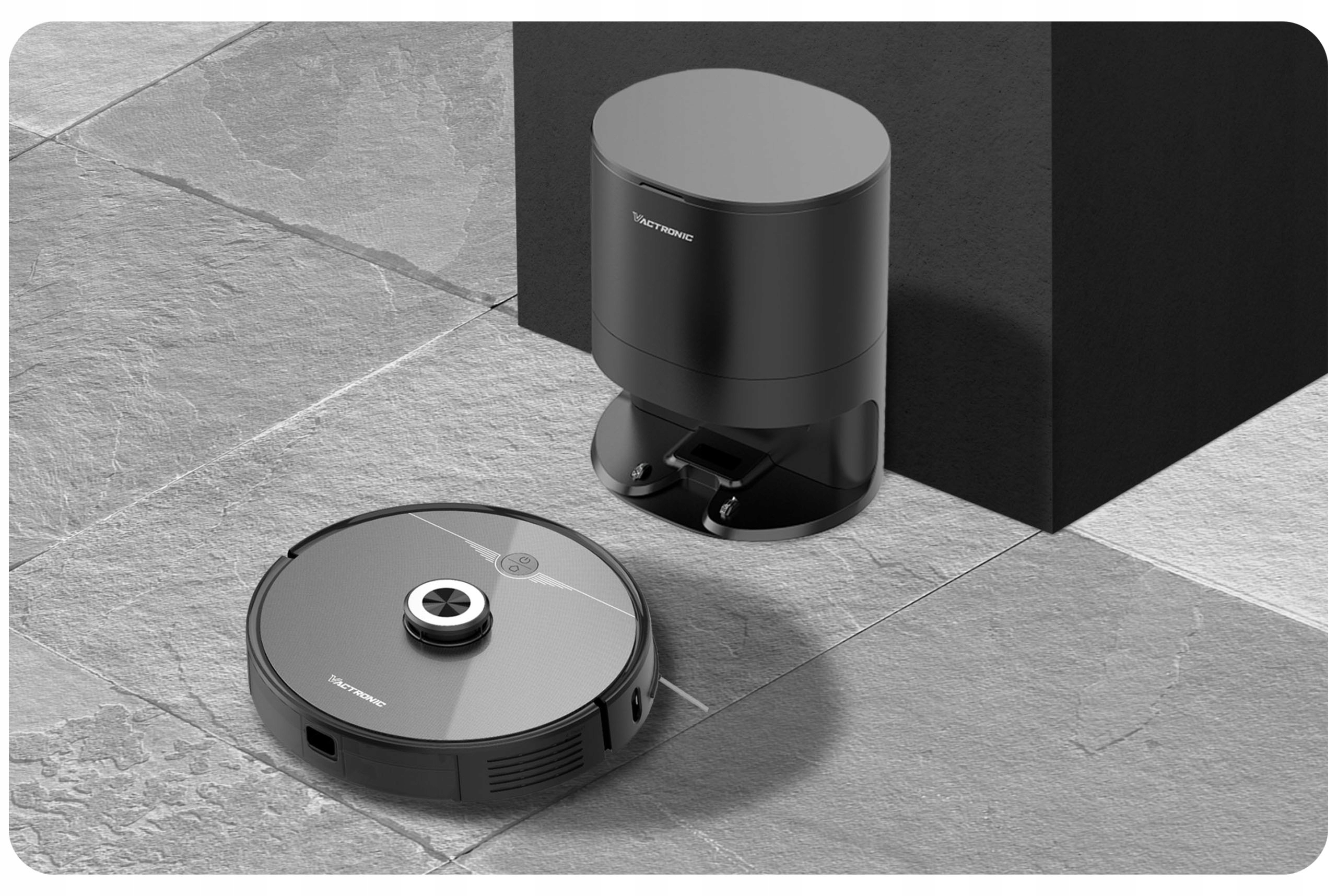 Robot Sprzątający Odkurzacz Mopujący Vactronic Series 7 Stacja WiFi Typ akumulatora litowo-jonowy