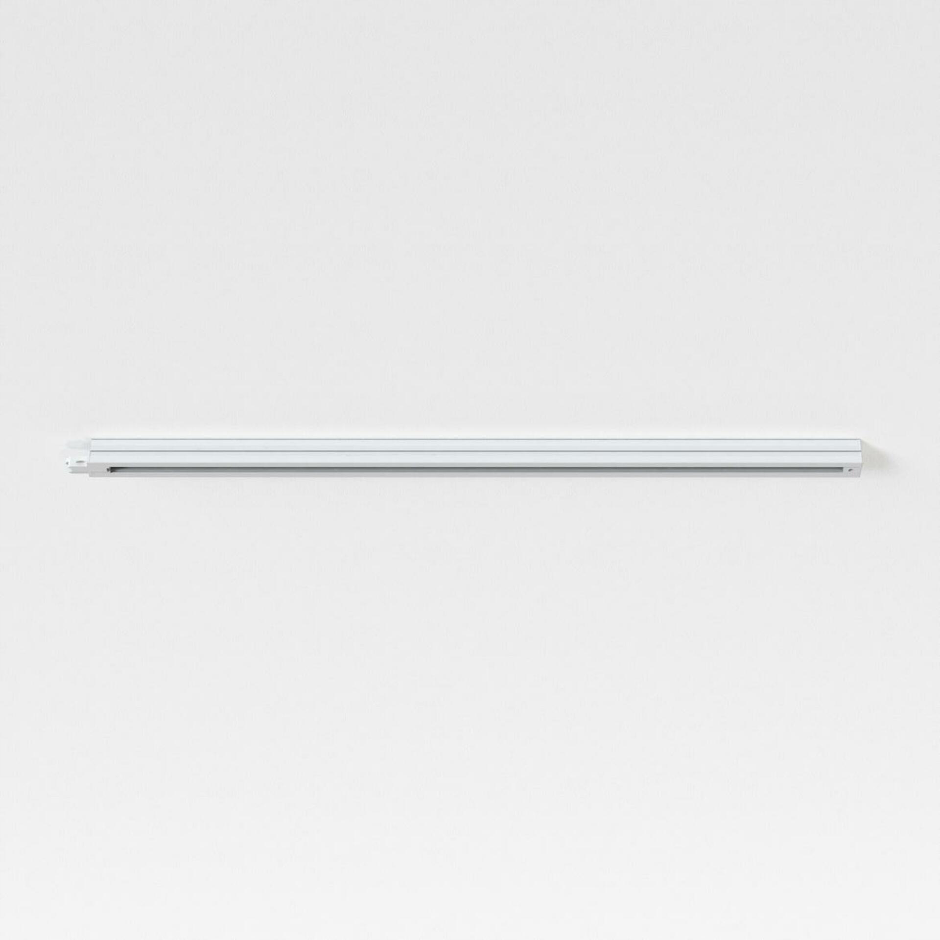 Lištový 1fázový systém Astro 2x 1 m biela, montážna sada bez svietidiel