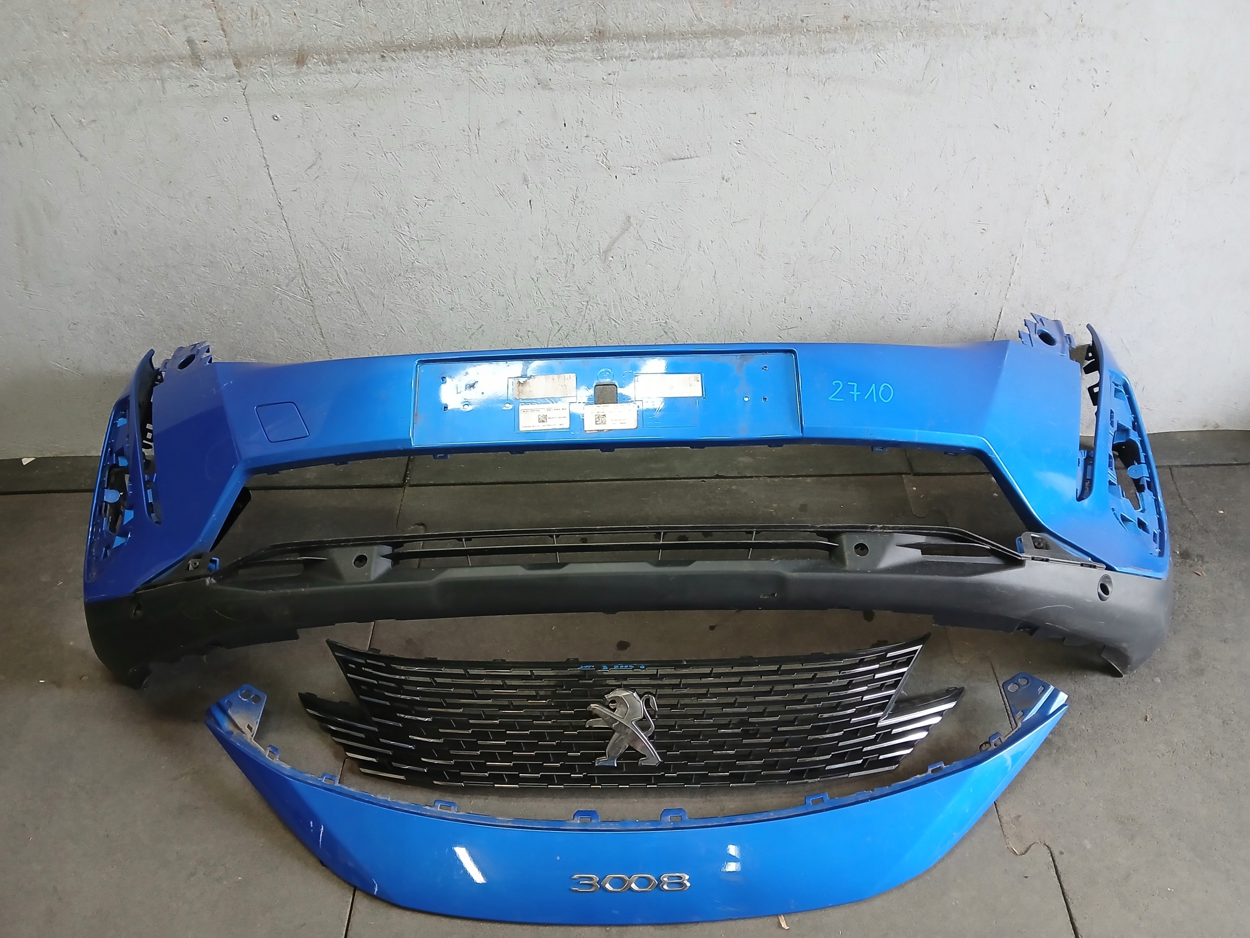 bumper front PEUGEOT 3008 5008 II 2 LIFT