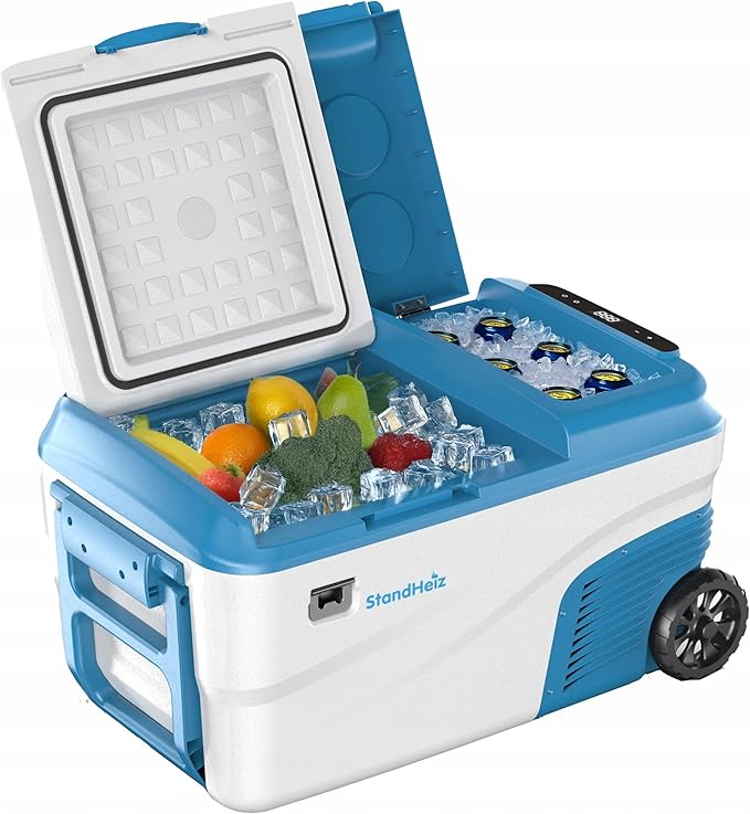 Turistická 25 L Kompresorová Kempingová Chladnička Tir 12V/24V/230V Standheiz