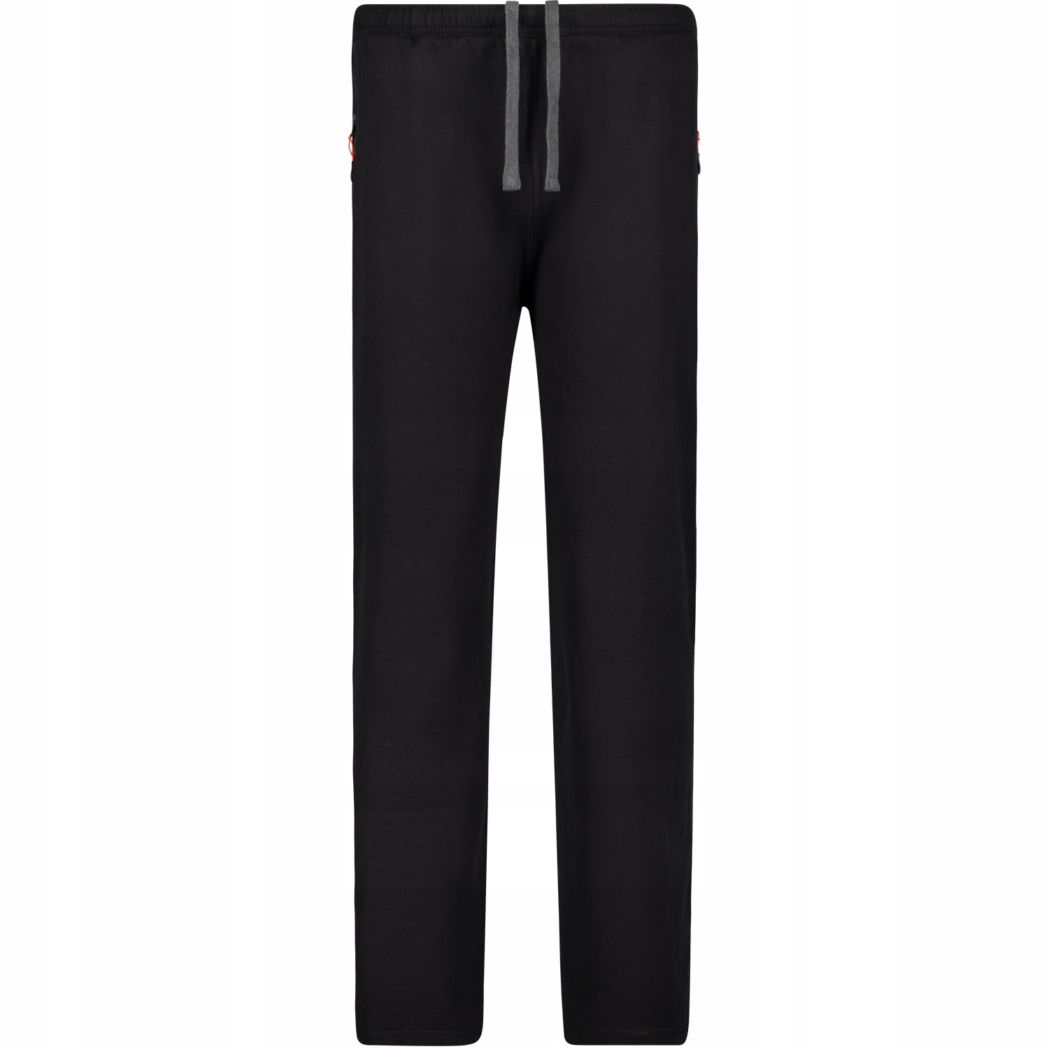 Adamo Velké Velikosti Bavlněné Tepláky Černé 6XL, obvod 134 cm