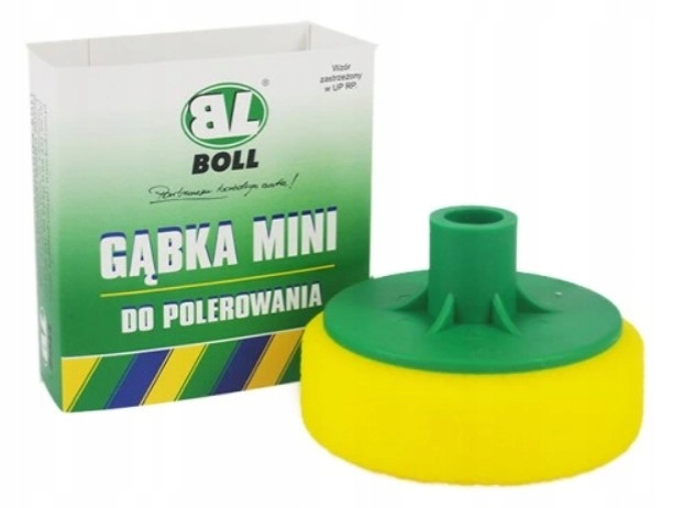 

Boll Mini Gąbka polerska żółta 80mm Średnio Miękka
