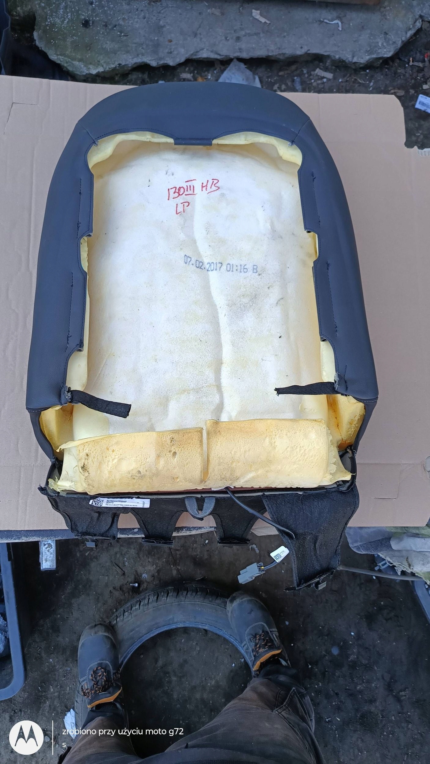 HYUNDAI I30 III OPARCIE seat left front 2017