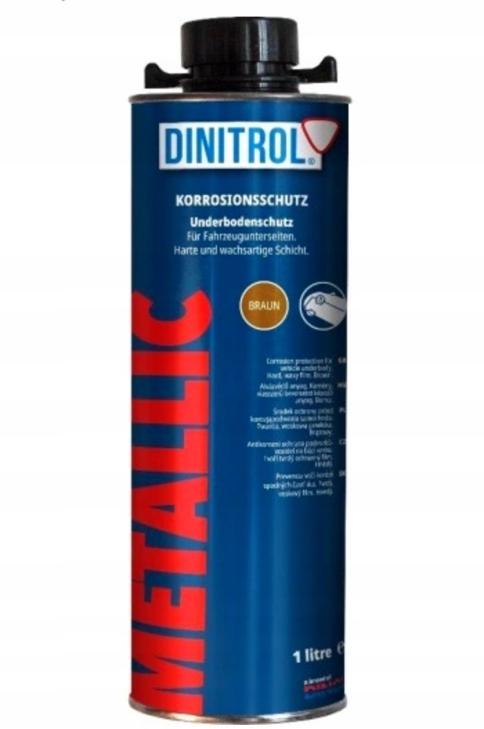 Dinitrol konserwacja podwozia Metallic brąz 1L
