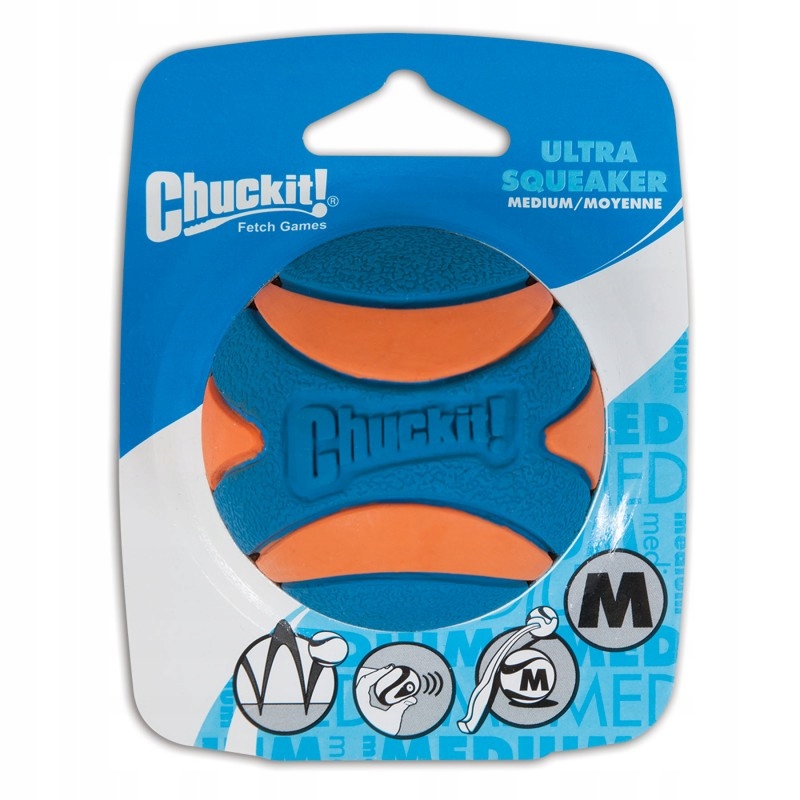 

Chuckit Ultra Squeaker Ball dla psa M piłka
