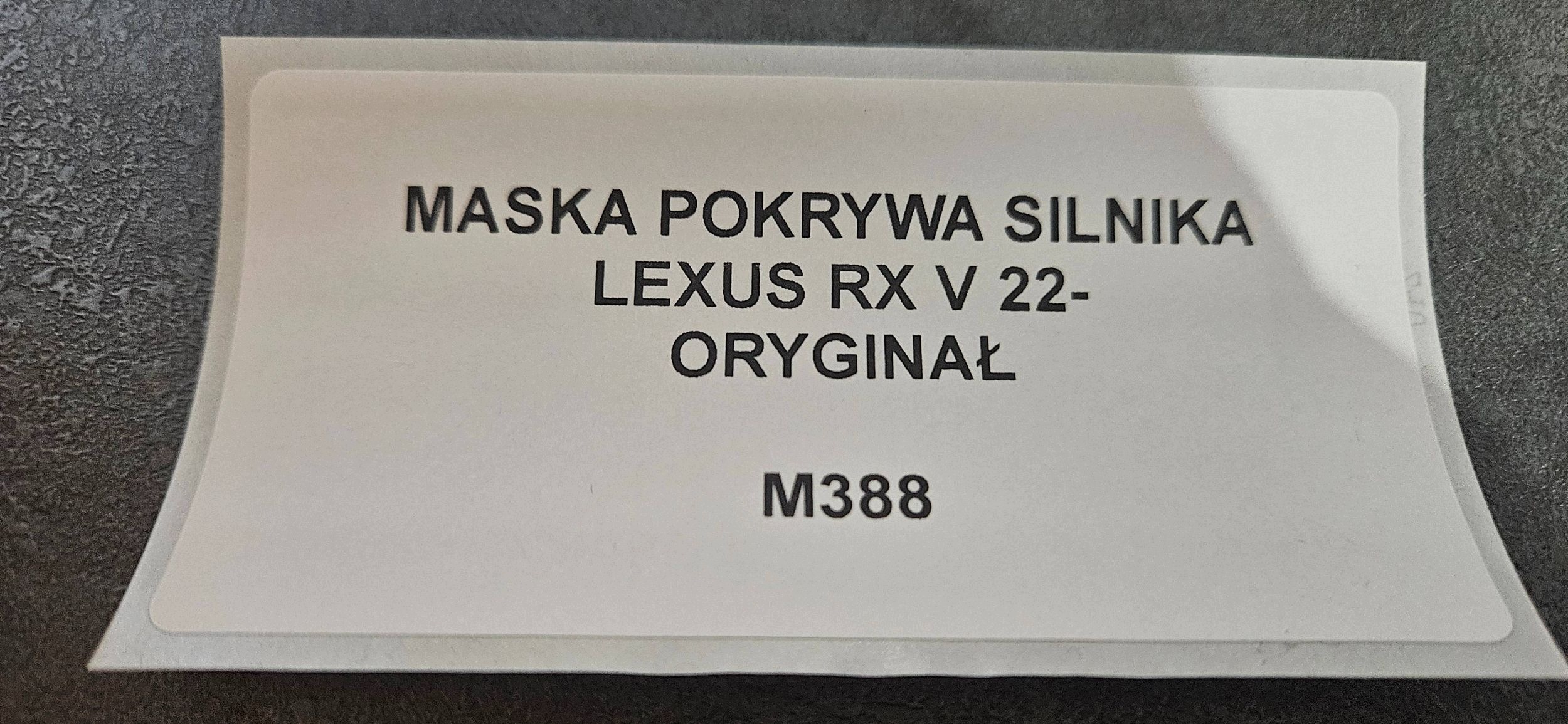 motorhaube fronthaube LEXUS RX V 22- original