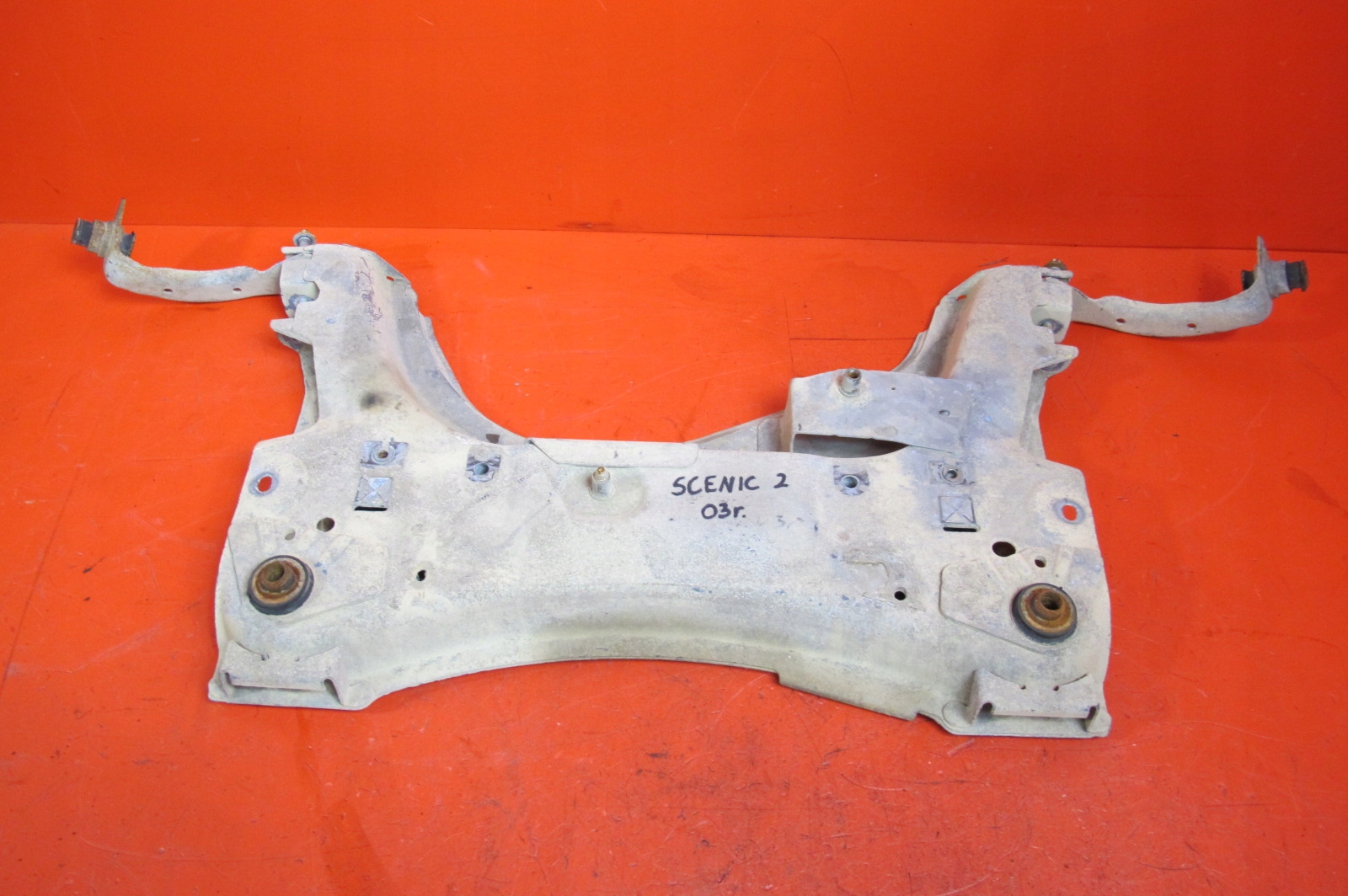 RENAULT SCENIC 2 II 03- axle beam subframe axle beam TRAWERS front front