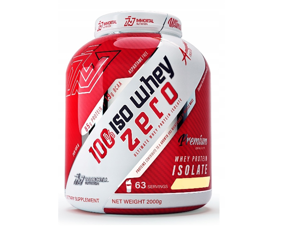 Immortal Iso Whey Zero 2000g jahoda