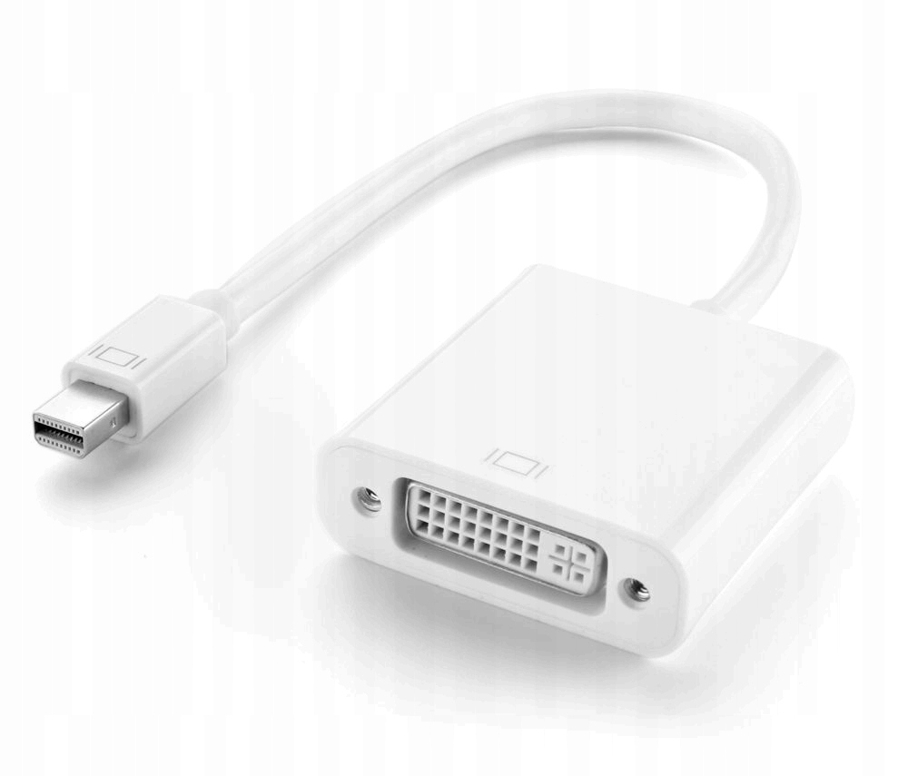 Adapter Mini DisplayPort DP do DVI 24+5 Konwerter