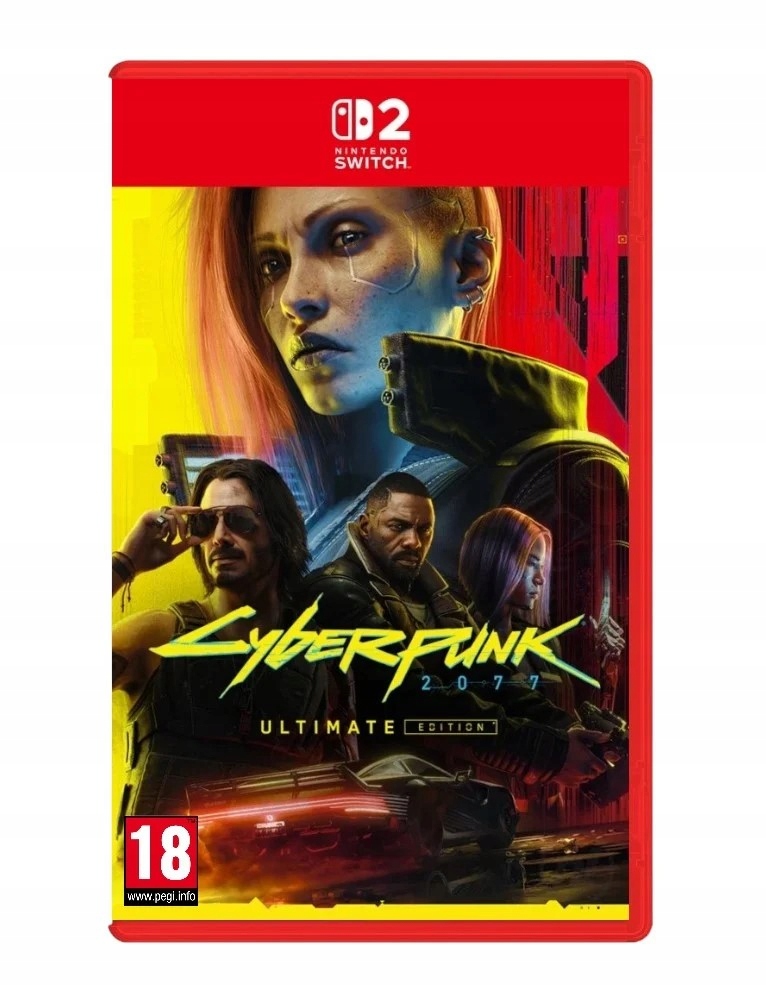 2× Cyberpunk 2077 Ultimate Edition Nintendo Switch 2 pudełkowa