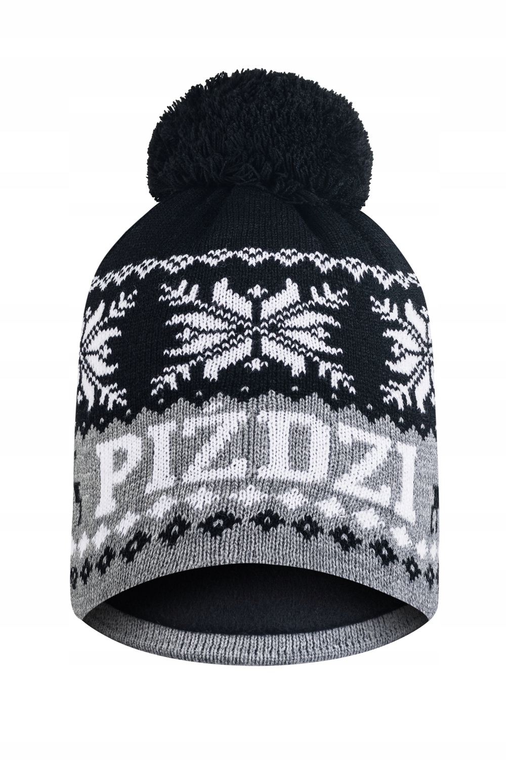 

Czapka Zimowa z polarem Piździ pompon ciepła