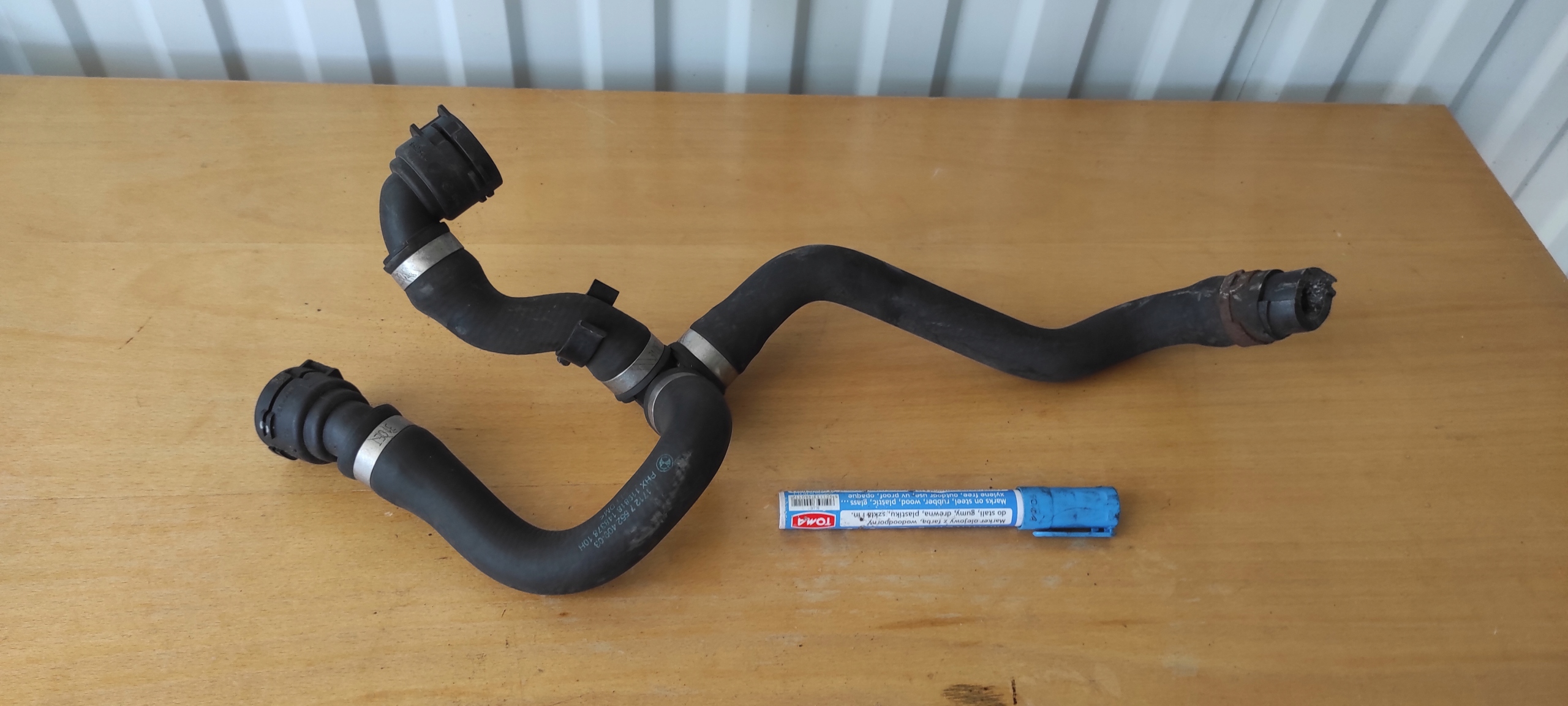 BMW E90 CIJEV CRIJEVO PRIJENOS GASA CHLODZACEGO 7552409