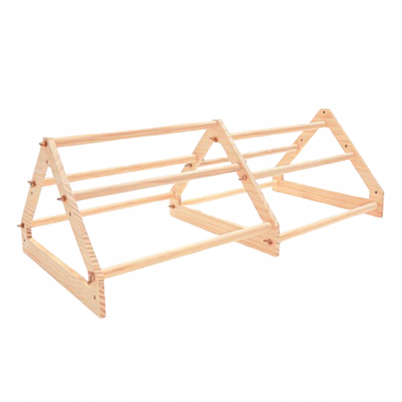 Levně Dřevěná vrstva pro slepice Hračka Kuře Papoušek Hračka