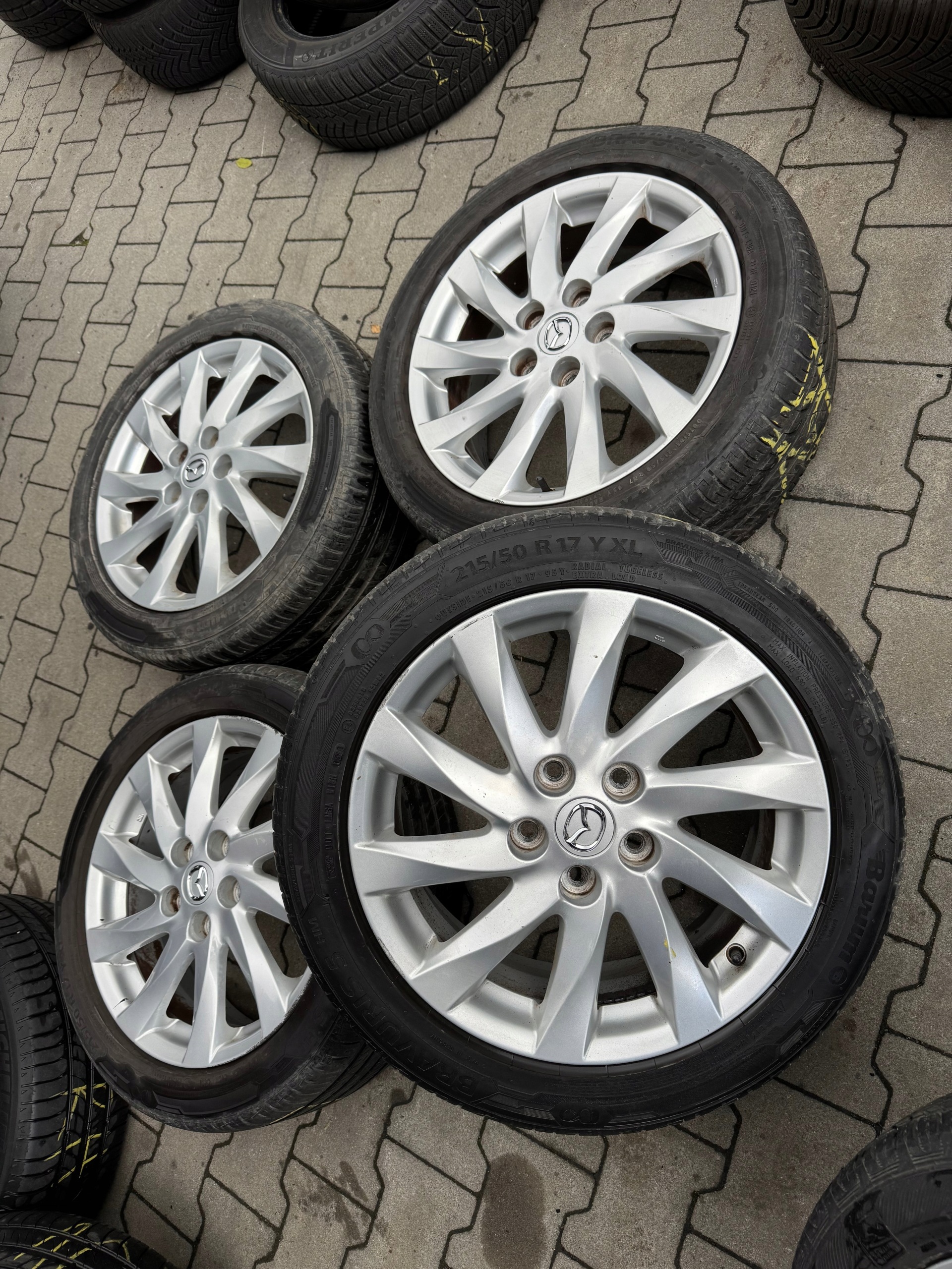 original disc MAZDA 5 6 KOMPLET 9965497070 7x17 5x114.3 ET60