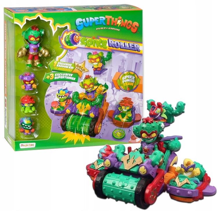SUPERTHINGS SPIKE ROLLER KAZOOM KID VEHICLE ZINGS